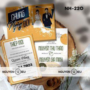 Thiệp cưới hiếu nguyễn